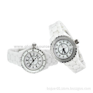 Multifunction Ceramic Wrist Watch, OEM Orders Welcomed